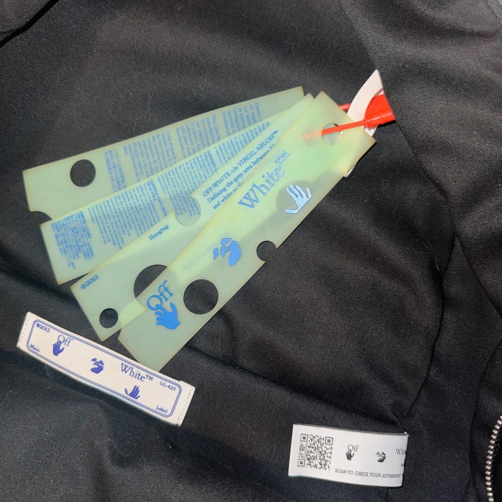 Off-White Black And Purple Backpack - image 5